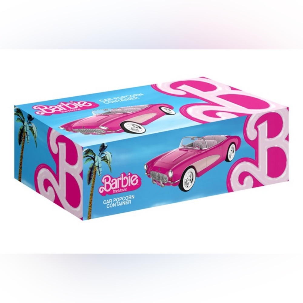 [EXCLUSIVE] Barbie 2023 movie corvette popcorn bucket AMC